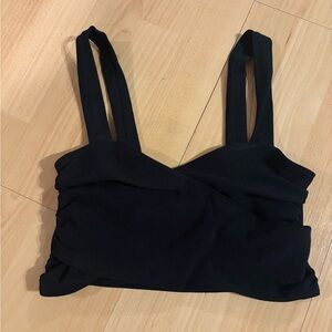Zara Black Crop Top